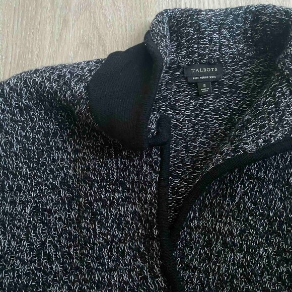 Talbots 100% Merino Wool Blazer Jacket Size S Career Academia Preppy Workwear - Picture 7 of 7